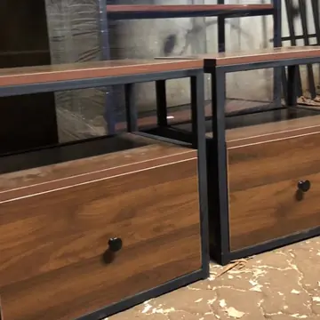 Walnut TV cabinet
