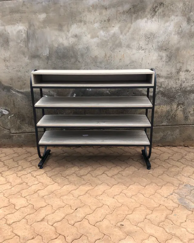 Four-tier shoe rack